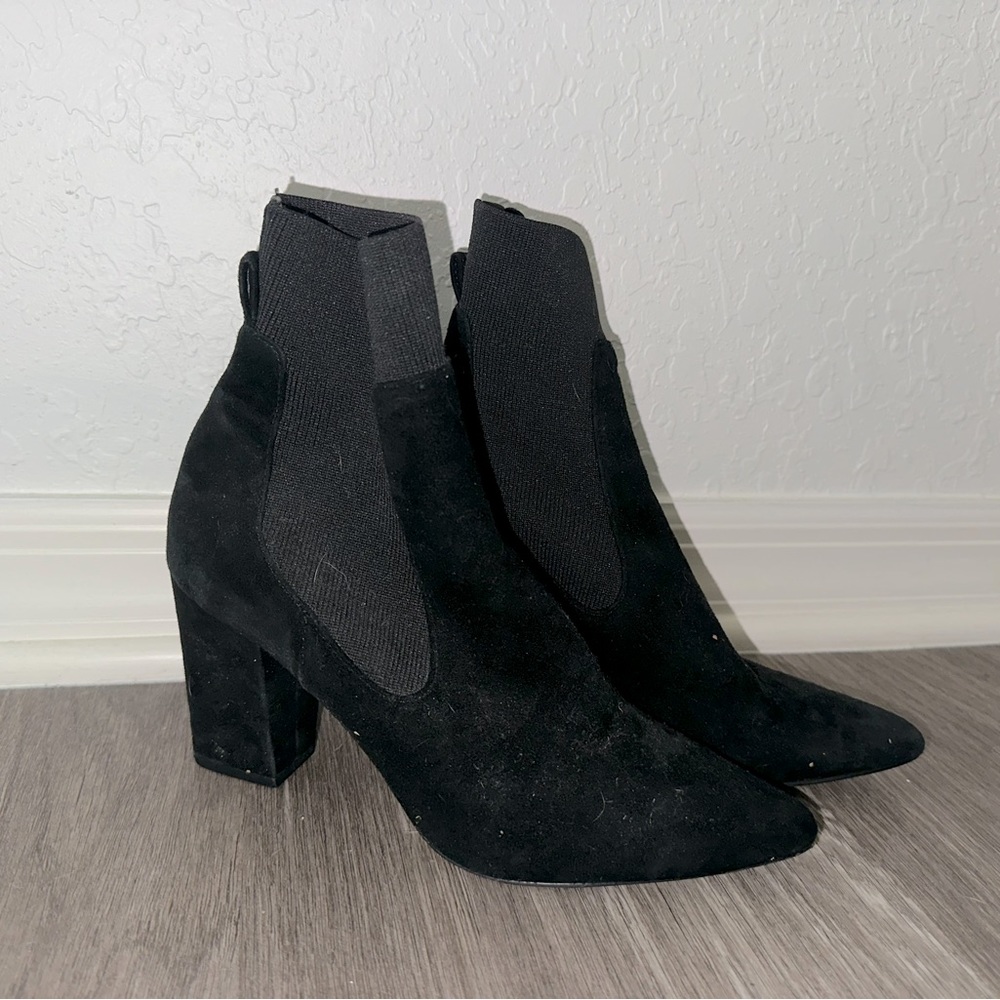 Steve Madden Black Booties